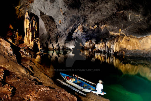 puerto princesa underground river in palawan philippines