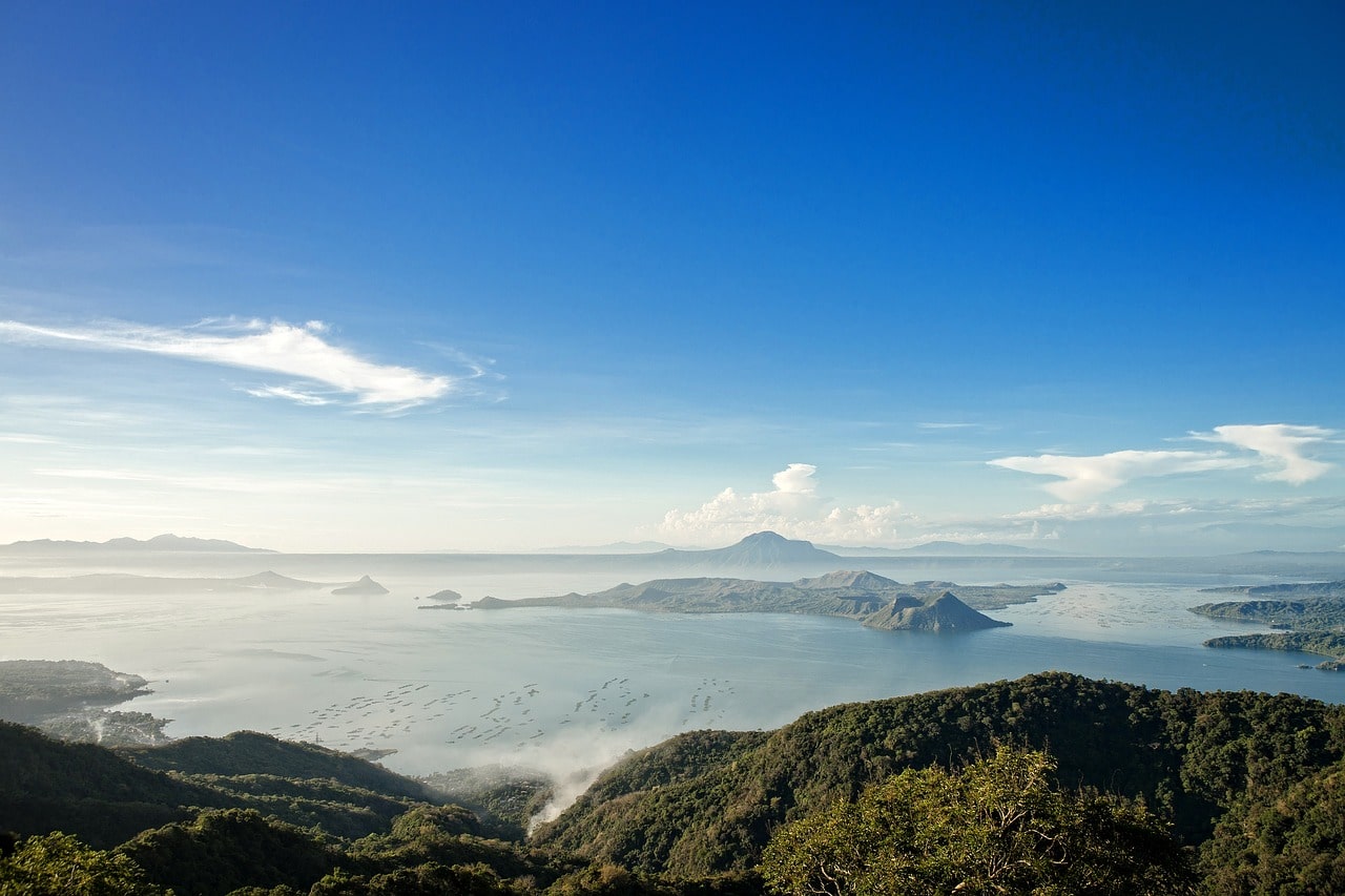 Taal Volcano, Lake Taal, Philippines