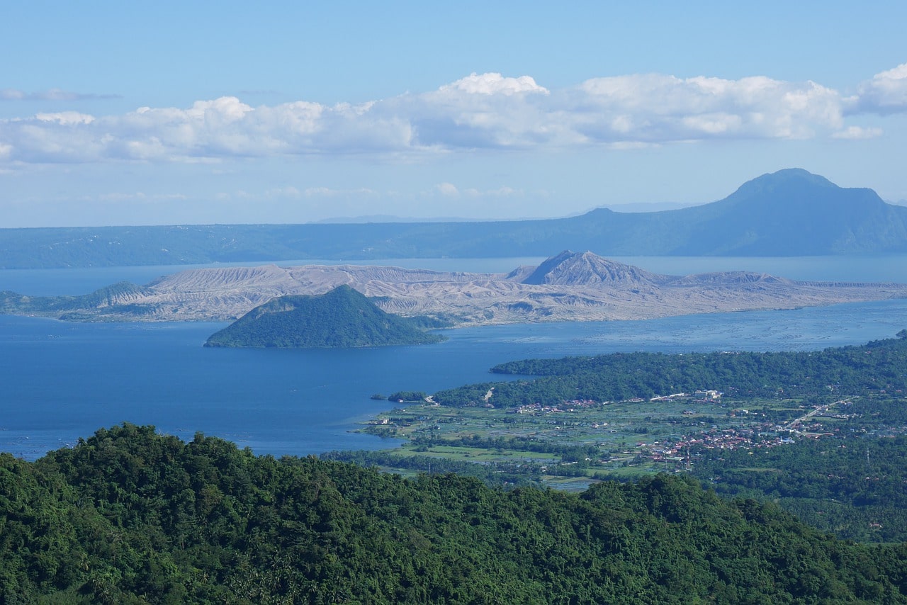 Taal Volcano, Lake Taal, Philippines